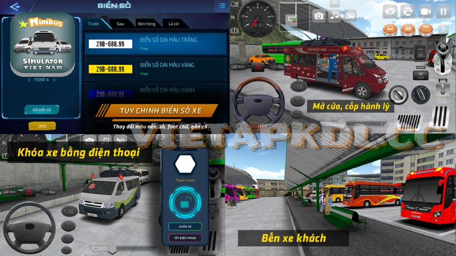 Minibus Simulator Vietnam Vietapkdl - Khám phá đường phố quê hương