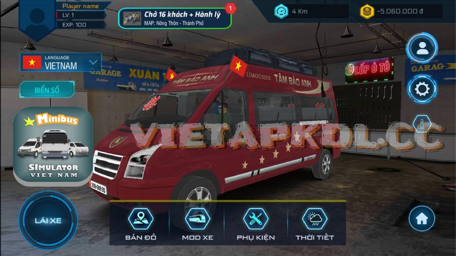 Baixar Minibus Simulator Vietnam Vietapkdl (MOD Desbloqueio Grátis) 2.2.1.APK