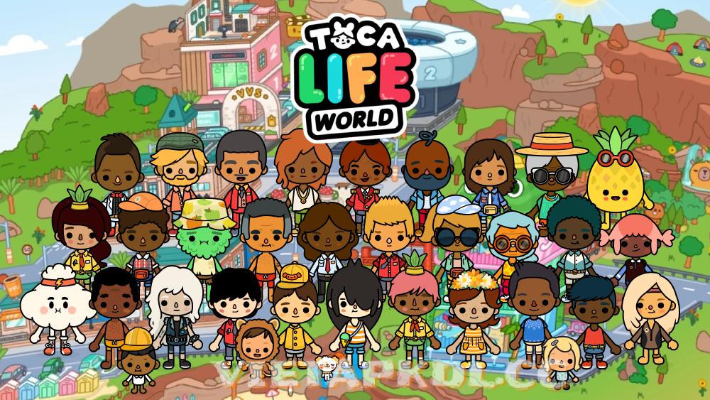 Tải Toca Life World Vietapkdl MOD APK (Mở Khóa Tất Cả) 1.93.2