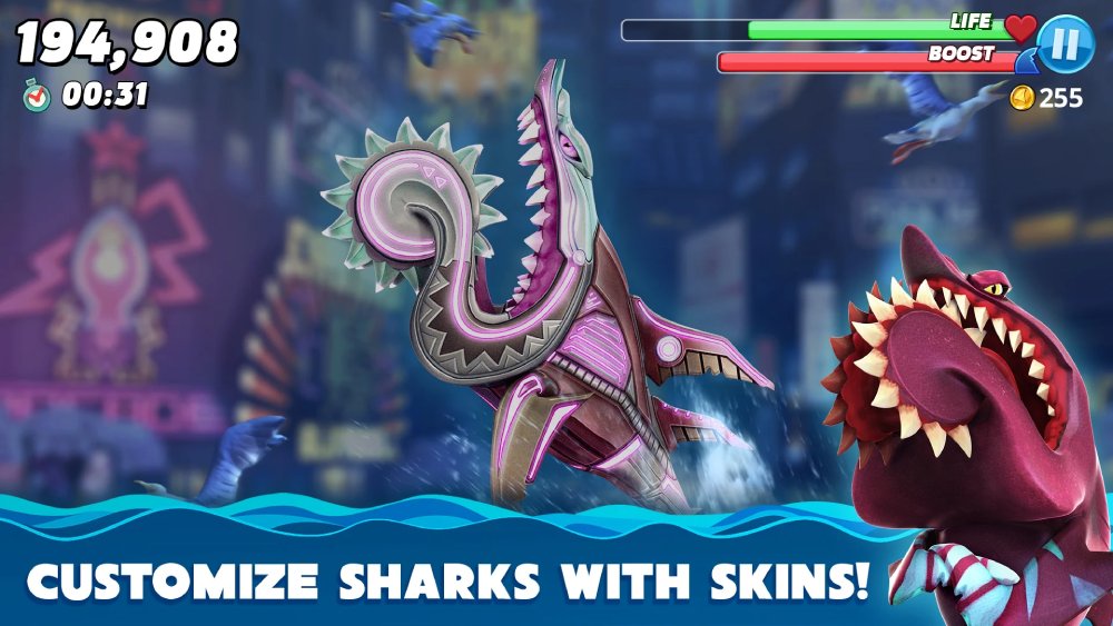 Tải Hungry Shark World MOD apk