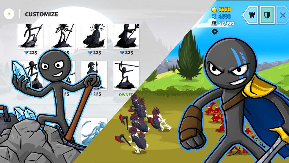 tải hack Stick War Saga